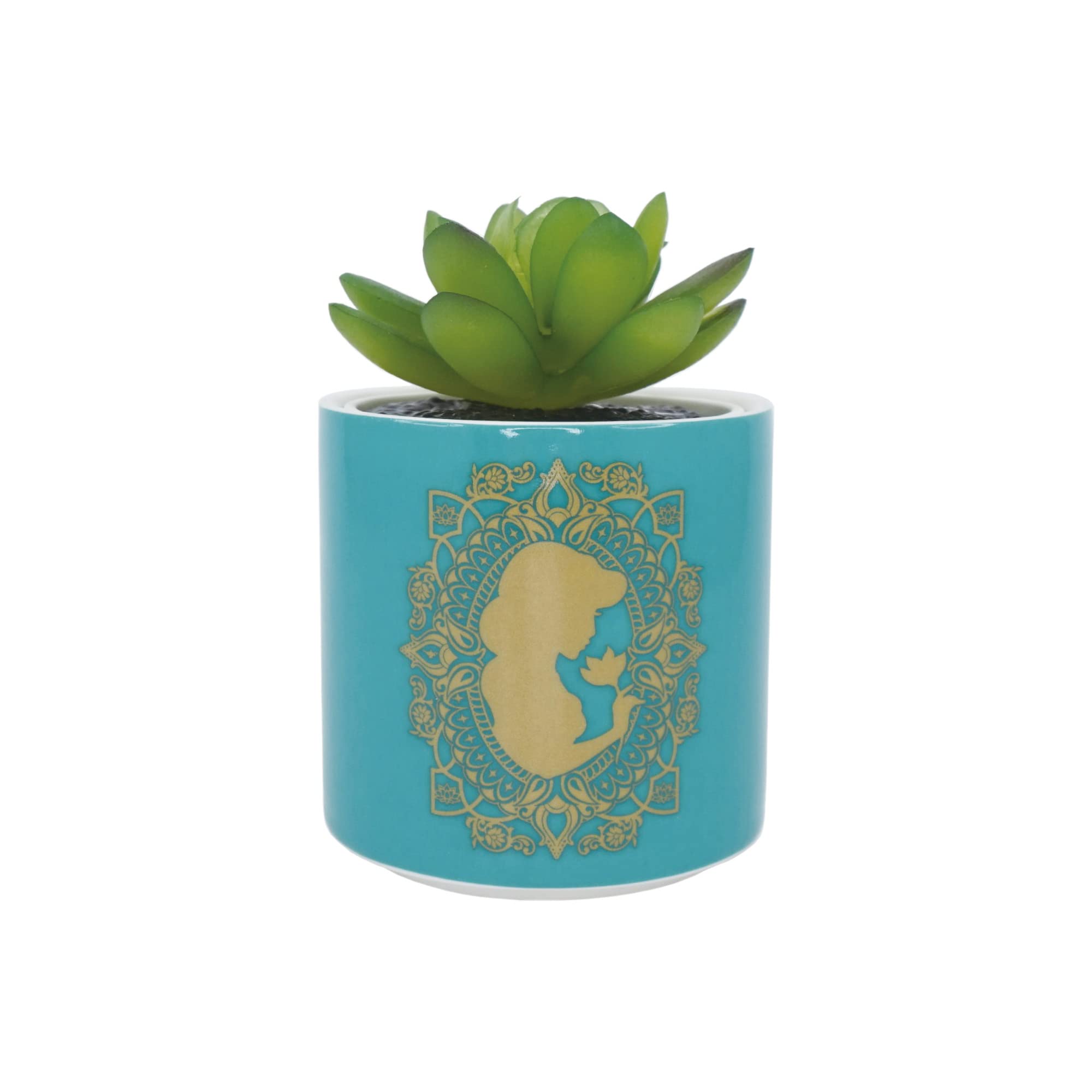 Half Moon Bay | Indoor Plant Pot Aladdin | Ceramic Plant Pot & Indoor Plant Pots | Pots for Plants Inside | Indoor Pots for Plants | Decorative Plant Pots Indoor & Plant Gifts | Indoor Planter | Blue