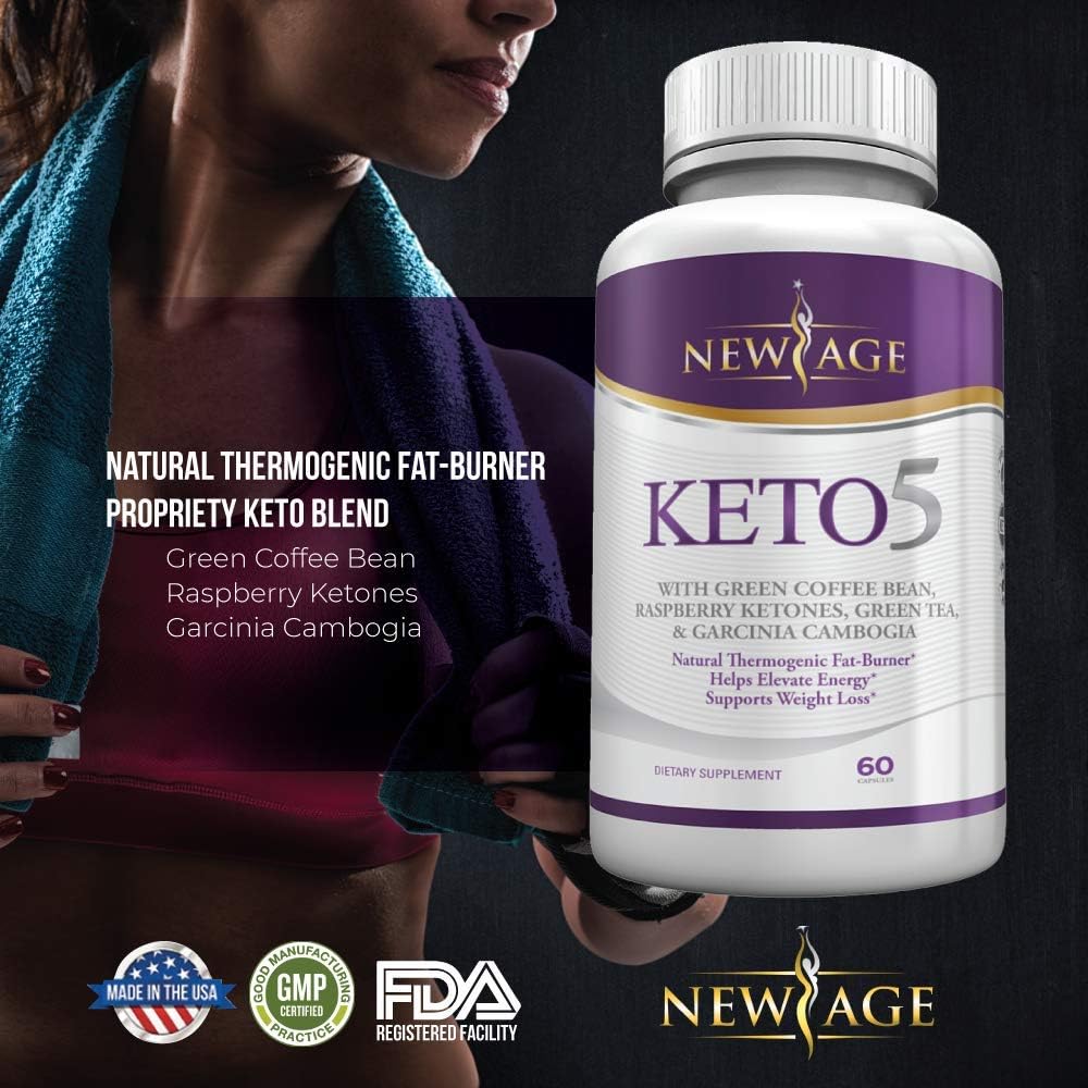 New Age Naturals Keto Diet Pills Ketogenic Carb Blocker for Women and