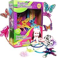 Rainbow Tree Crafts Fashion Headbands for Girls - Fashion DIY Headbands Making Kit Arts Crafts