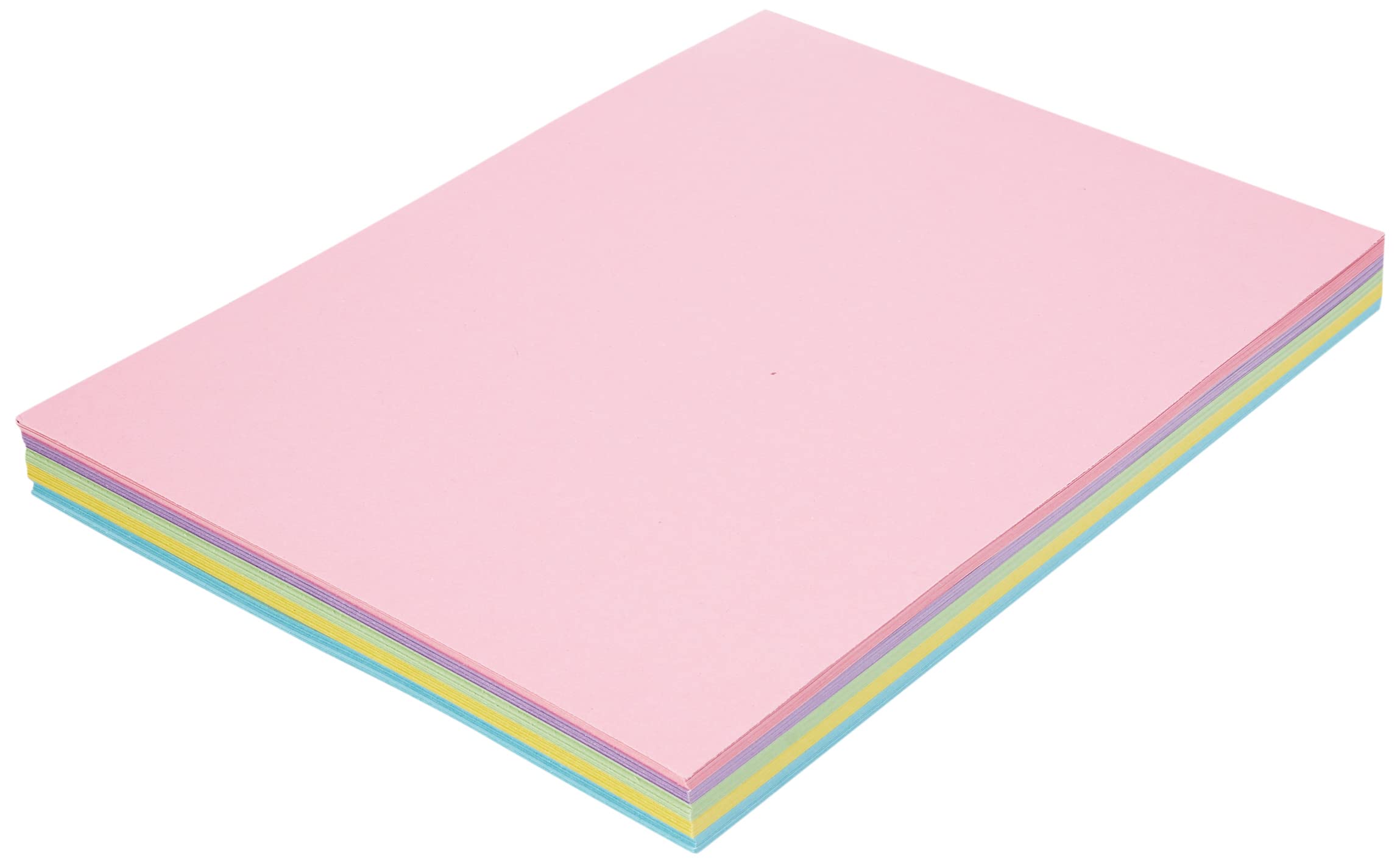 House of Card & Paper A4 160 gsm Card - Assorted Pastel Colours (Pack of 100 Sheets)