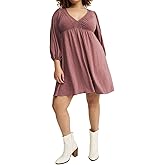 Torrid Women's Plus Size Deep V-Neck Mini Dress