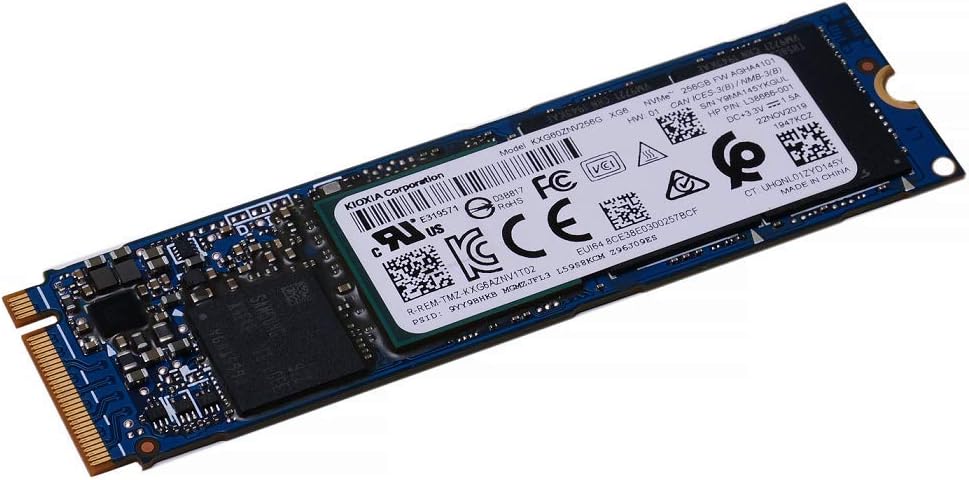 Toshiba XG6 NVME Solid State Drive M.2 2280 Internal PCI Express (PCI Express 3.1 x4) for Laptops and Desktops (256GB SSD KXG60ZNV256G)
