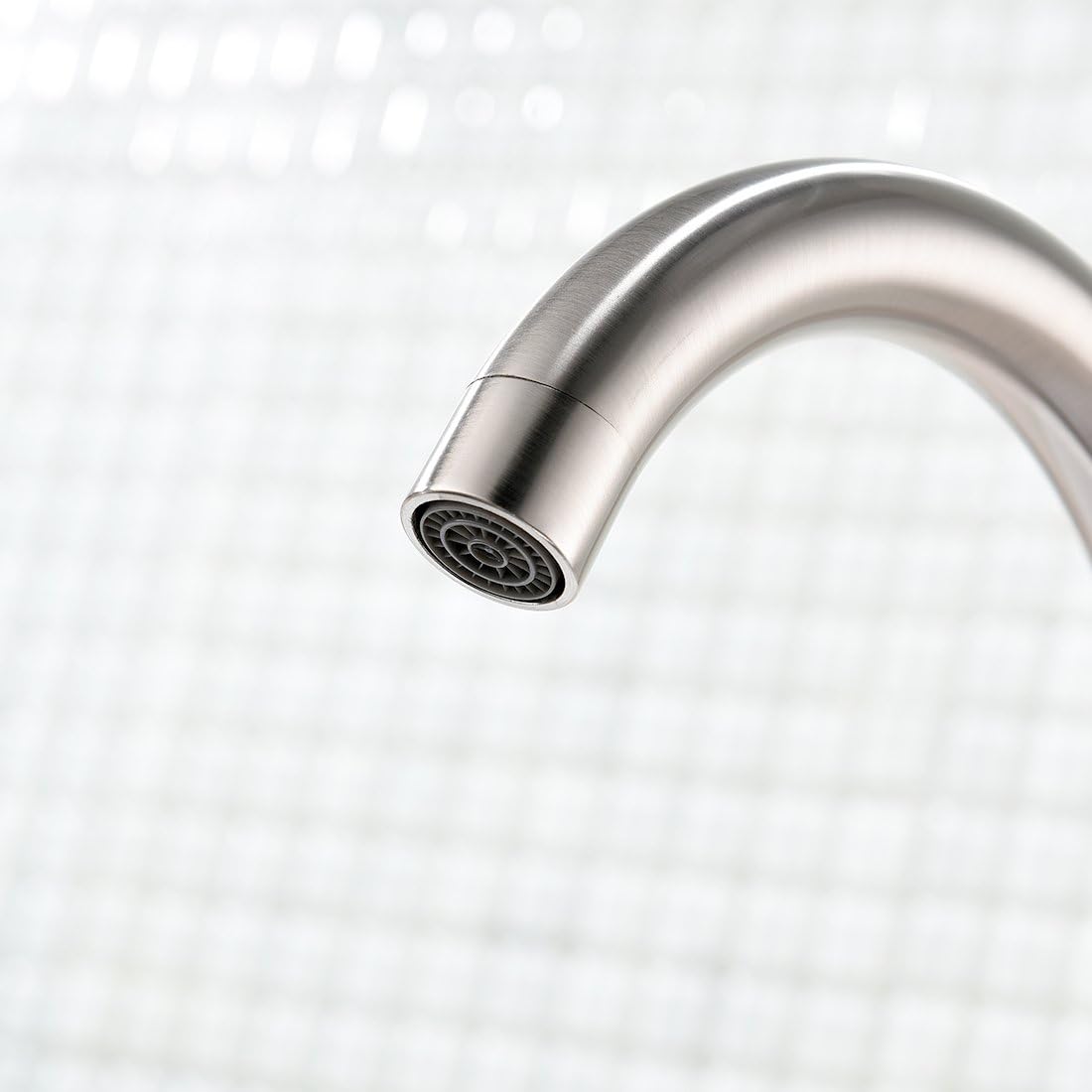 Modern Bar Sink Faucet -Gimili Bar faucet for Kitchen Sink Single Handle Hot and Cold, Brush Nickle Prep Sink Faucet - - 