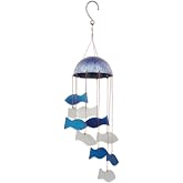 Sunset Vista Designs School of Fish Chime, 19-inch Height