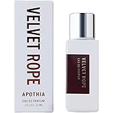 APOTHIA - Velvet Rope Travel Eau de Parfum | Vanilla Martini & Jasmine | Award Winning Fragrance | Premium Ingredients | Long Lasting Scent | 0.5 oz | 15 ml | Travel Size | Luxury Quality