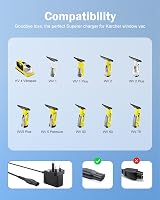 Superer 5.5V Charger for Karcher WV series Window Vac WV1 WV2 WV5 WV60 WV70 view 2