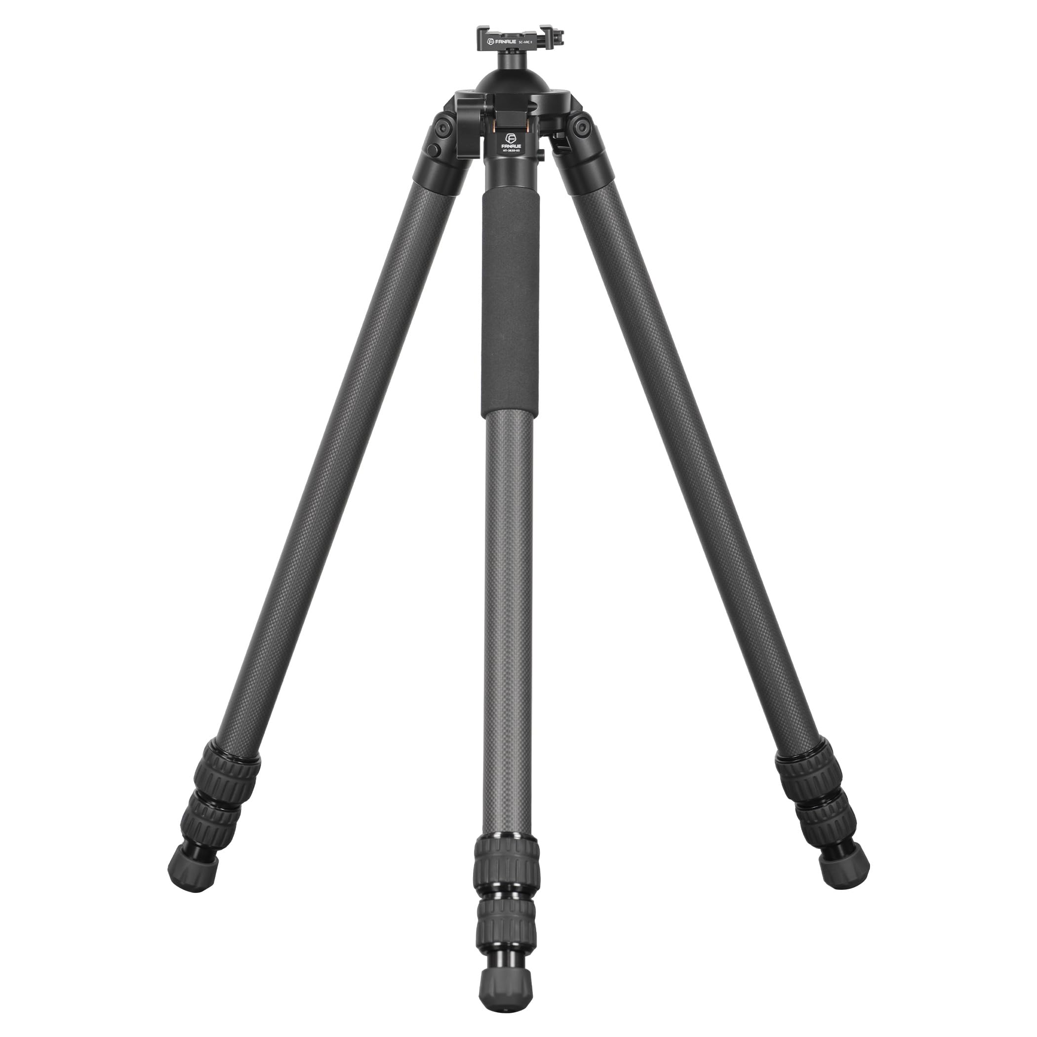 Photo 1 of FANAUE HT-3630-65 Carbon Fiber Tripod with 65mm Ball Head – 360° Rotation, ARCA-Swiss Quick Release – 30KG Load, Lightweight & Heavy Duty,Photography, Hunting & Outdoor Activities