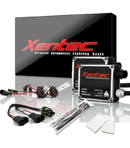Kit Phares Xénon HID Bleu Brillant Xentec Premium - H4 HB2 9003, 10000K, Neuf