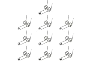 The Lord of the Tools 10Pcs 1.2x24mm Double Return Torsion Spring for Most Wire Curling Iron