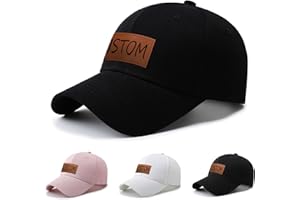Snirov Custom Baseball Cap, Personalized Toddler Baseball Hat with Mesh Personalized Hats with Name for Infant Boys Girls Men
