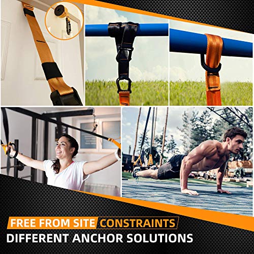 Valor Training Bodyweight Resistance Training Straps for Home Exercise