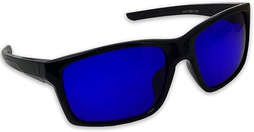 blue golf glasses