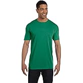 Comfort Colors Chouinard 6030 Adult Heavyweight Pocket Tee Grass PgmDye XX-Large