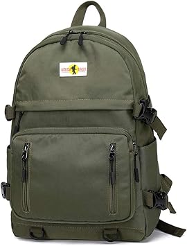 boys green backpack