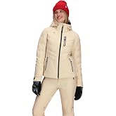 Obermeyer Cosima Down Jacket - Women's Waterproof Winter Coat | 550 Fill Power Down, Waterproof Breathable Fabric, Adjustable Hood, Handwarmer Pockets, Thumbhole Cuffs