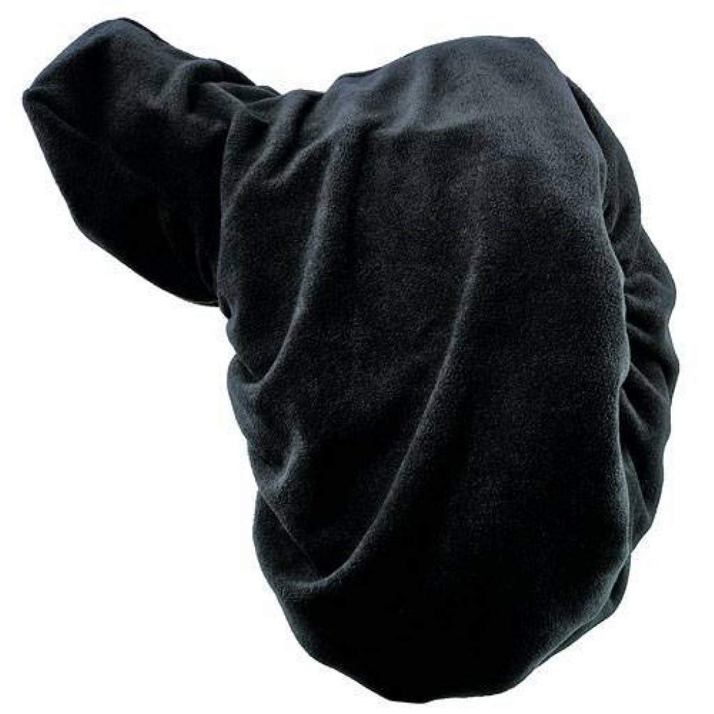 HKM 10419100 Polar Fleece Saddle Covers M Black
