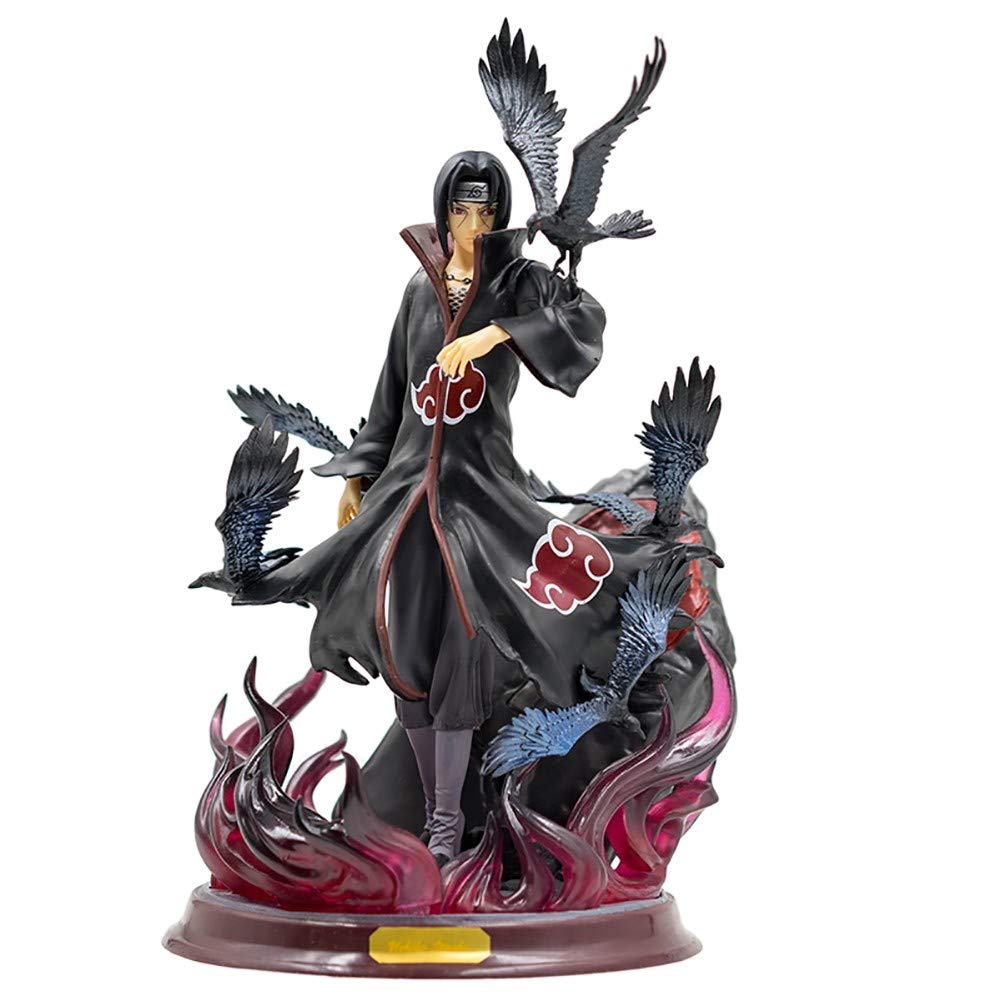 erfgh Naruto Figure, Uchiha Itachi Crow Itachi Akatsuki Organizes Shippuuden Anime Model, Itachi God