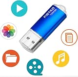 FISTAD 128GB USB 2.0 Flash Drive Memory Stick with Dust Cap - Blue view 5