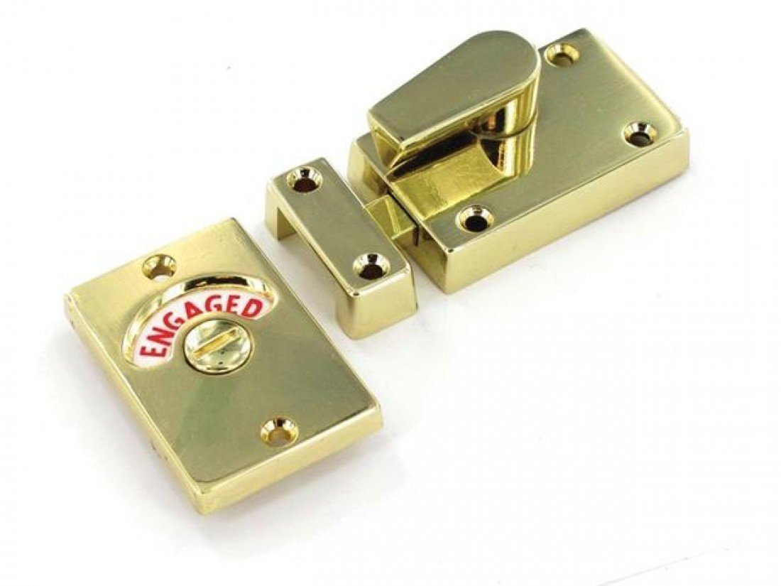 Toilet Indicator Lock Bolt Engaged/Vacant