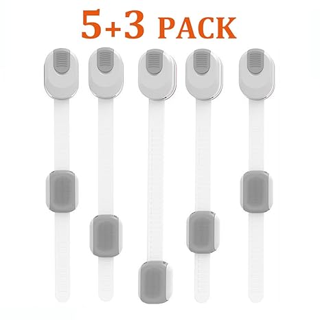 8 Premium bebé niños Seguridad para Puerta de seguridad Armario ...