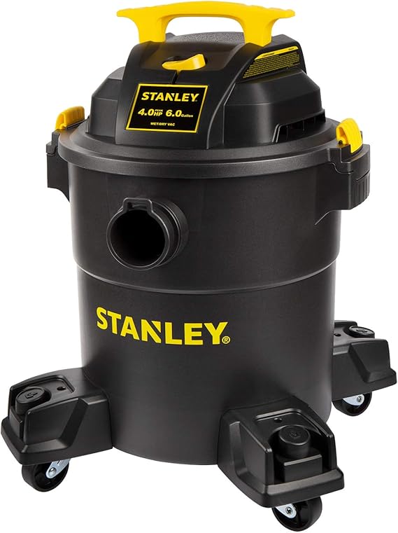 Stanley Wet/Dry Vacuum, 6 Gallon, 4 Horsepower Amazon.ca Tools & Home Improvement