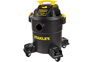 Stanley - SL18116P Wet/Dry Vacuum, 6 Gallon, 4 Horsepower Black