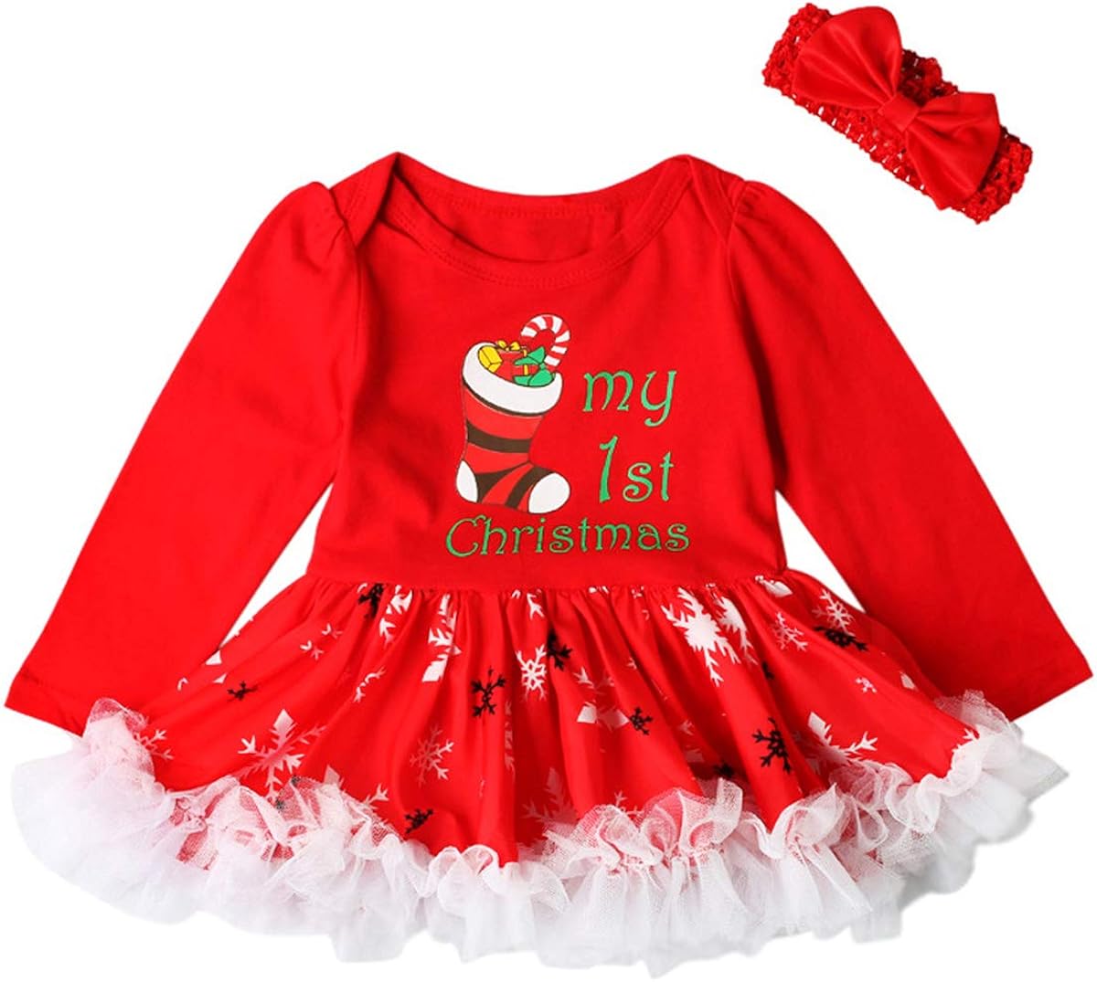 baby girl dress with stockings
