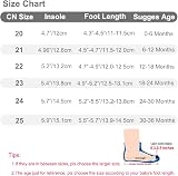 Exemaba Toddler Sock Shoes Soft Sole Non Slip Khaki Raccoon 6-12M view 4