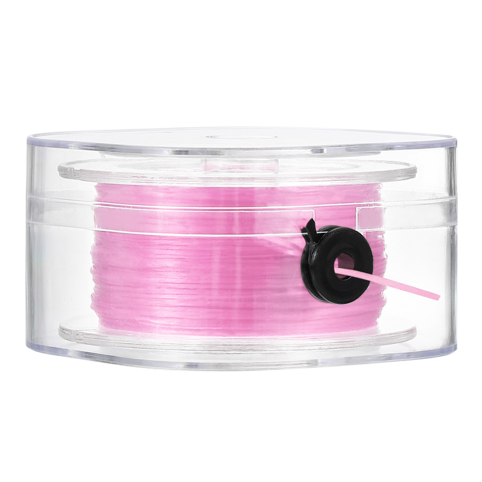 PATIKIL Elastic String for Bracelets, 0.8mm x 98-Yard Stretchy Bracelet String, Pink