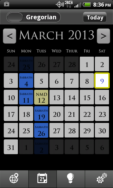Amazon com: WLC Biblical Calendar : Apps Games