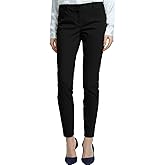 SATINATO Women's Straight Pants Stretch Slim Skinny Solid Trousers Casual Business Office