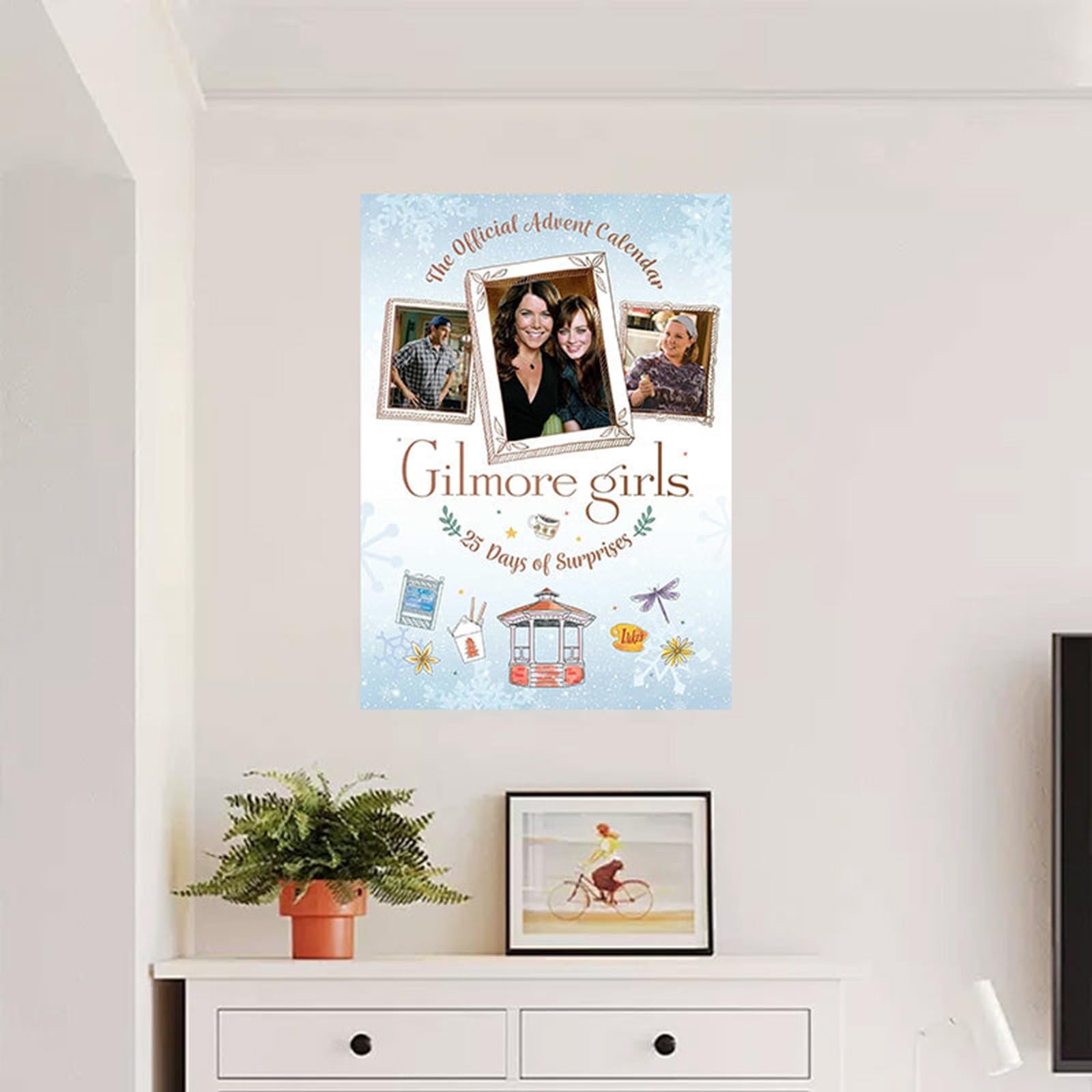 2024 New 24 Day Christmas Vacation Advent Calendar- Gilmore Girls Christmas Vacation Advent Calendar, Gilmore Girls Advent Calendar,Christmas Countdown Calendar Gift (A)