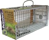 The Big Cheese Defenders Rat & Squirrel Cage Trap Humane Galvanised Metal view 1