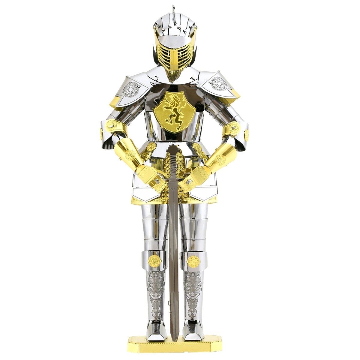 Metal Earth Fascinations European Knight Armor 3D Metal Model Kit
