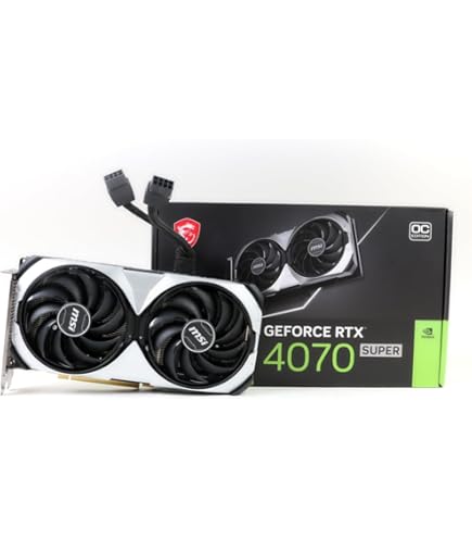 Amazon.com: MSI GeForce RTX 4070 Super 12G Ventus 2X OC
