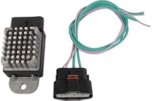 GELUOXI Engine Radiator Cooling Fan Relay Kit Replacement for 2003-2007 Chrysler Pacifica Voyager Jeep Liberty Dodge Grand Caravan Part# 902-310, 68023333AA, 68041017AB