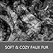 Doublesoft - Oversized Faux Fur Throw Blanket, 60