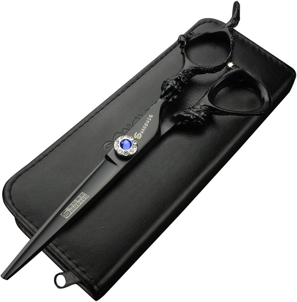 5.5/6/7.5/7/8-inch Professional Hair Clippers, Japanese 440C Jewelry Scissors (6-in Cutting Scissors) — image 1