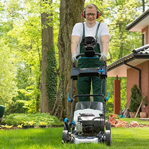 Dozod Battery Operated Clip on Personal Fan, Portable Mini Desk Fan, Super Quiet, 3 Speed, USB Powered Clip on Fan for Baby Stroller Carseat Office Outdoor