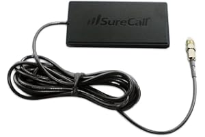 SureCall Wide Band Directional Interior Patch Antenna for Vehicles with FME-Female Connector - Black (SC-110W)