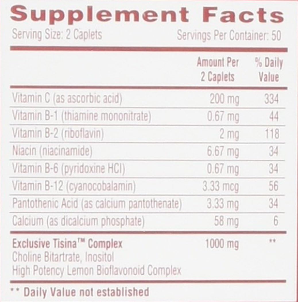 Lipo-Flavonoid Plus Dietary Supplement Ear Health, 100 Caplets (Pack of 2): Health & Personal Care