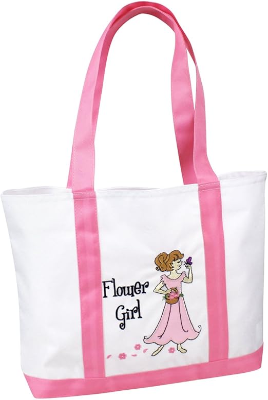 flower girl tote
