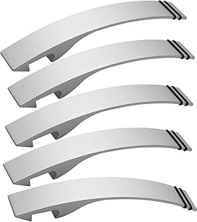 REFLECTS Flaschenöffner Aluminium mattsilber Kapselheber elegant Silber 5er Set