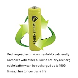 GEILIENERGY Solar Light AA Ni-CD 600mAh Rechargable