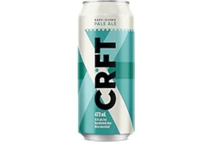 CRFT Easy Going Pale Ale, Non-Alcholic Craft Beer, 4x 473mL, Low Cal, Low Carb