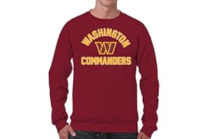 Team Fan Apparel NFL Adult Gameday Football Crewneck Sweatshirt - Cotton Blend - Stay warm, comfortable & stylish on game day