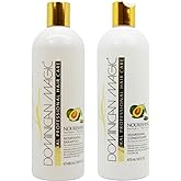Dominican Magic Nourishing Shampoo &amp; Conditioner Duo Set with Avocado Oil and Aloe Vera Infused Moisturizing Shampoo and Hydrating Conditioner for Women Duo Set (16oz)