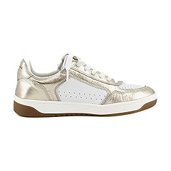 Sam Edelman Women's Harper Sneaker Gold Leaf/White
