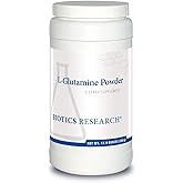 Biotics Research L Glutamine Powder Powdered Formula, 3g/Serving, Gastrointestinal Health, Gut Lining Support, Optimal Muscle Support, Lean Muscle, Antioxidant Activity, 17.9 Ounces 166 Servings