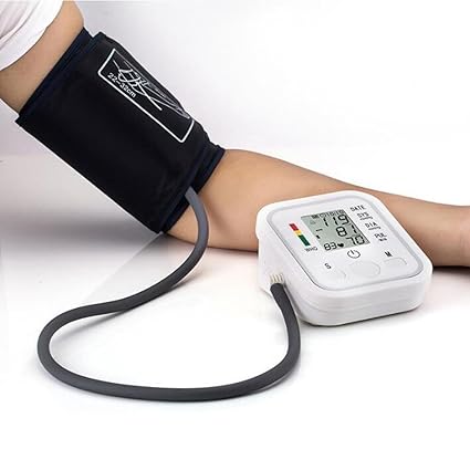 Tensiómetro electrónico de brazo Inicio de atención de las pruebas médicas, 01#